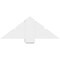 Ekena Millwork Kennewick Architectural Grade PVC Gable Bracket, 36"W x 13 1/2"H x 4"D x 6"F, 9/12 Pitch GBP036X14X0406KEN00 - alternate 2